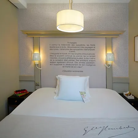 Littéraire Gustave Flaubert, Bw Signature Collection Hotel Rouen